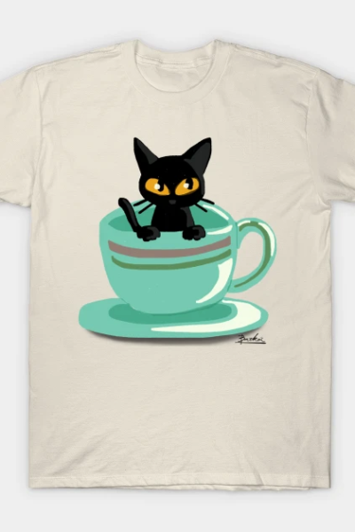 Cat in the cup T-Shirt