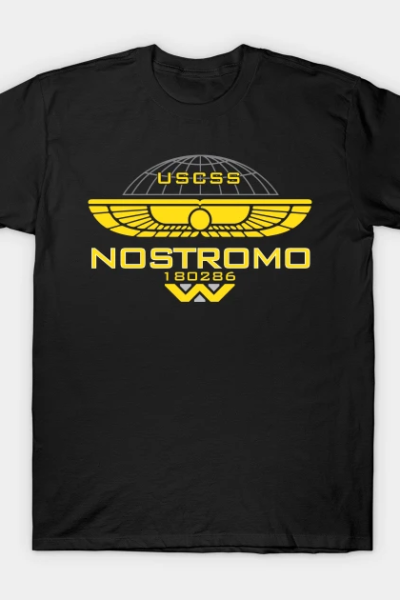 Nostromo Weyland Logo Alien T-Shirt