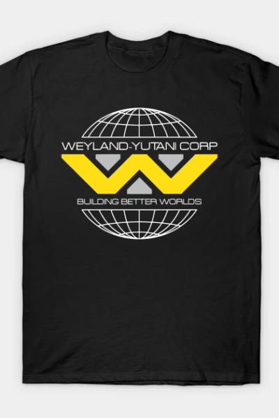 Alien Weyland Yutani Corp Logo T-Shirt