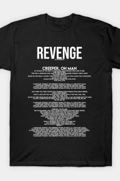 Creeper, Aw Man Lyrics T-Shirt