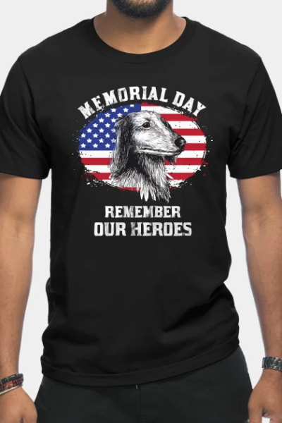 Memorial Day Remember Our Four-Legged Heroes T-Shirt