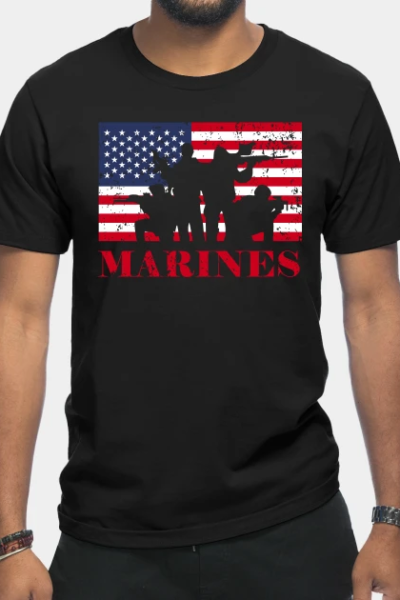 Veteran Army Soldier Gift Navy Memorial Day Marines T-Shirt