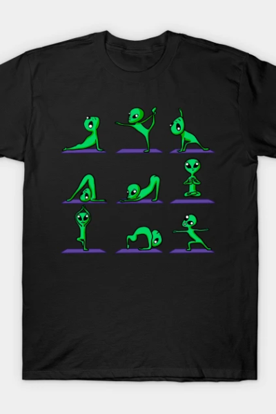 Alien Yoga T-Shirt