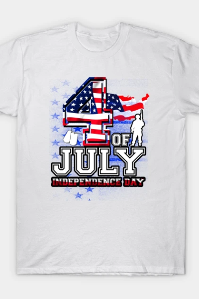 4th of July Independence Day for Patriots T-Shirt