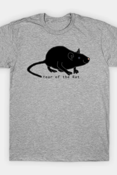 Year of the Rat – Black T-Shirt