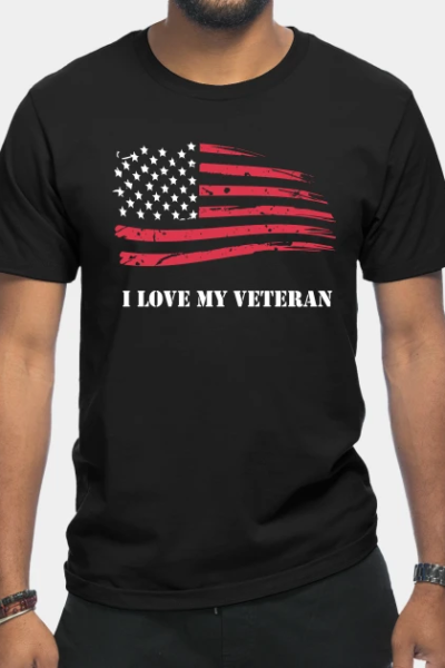 l love my veteran T-Shirt