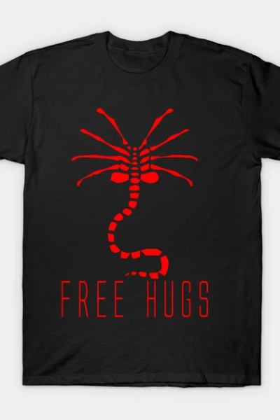 Alien – free hugs T-Shirt