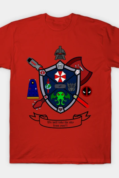 Dark Geek Crest T-Shirt