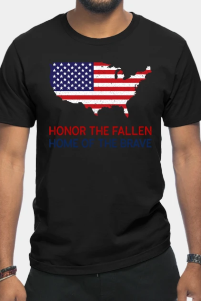 Memorial Day 2021- Home Of The Brave T-Shirt
