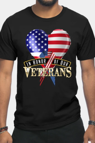 In honor of our veterans T-Shirt