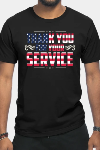 Veteran Army Soldier Navy Memorial Day Thank You For Your Service Gift T-Shirt