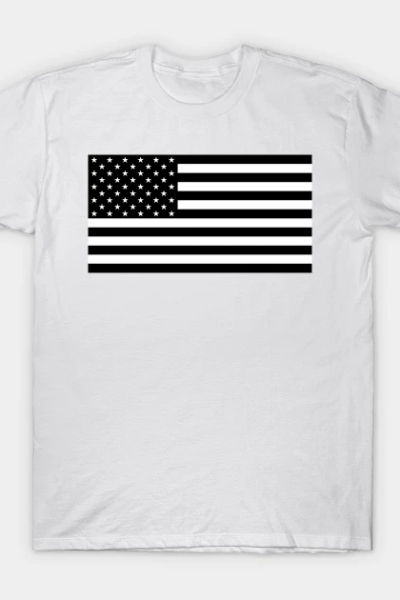 US Flag (B&W) T-Shirt