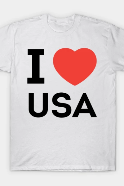 I LOVE USA T-Shirt