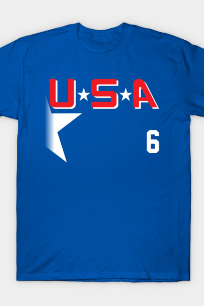 Team USA – Julie “the Cat” Gaffney T-Shirt