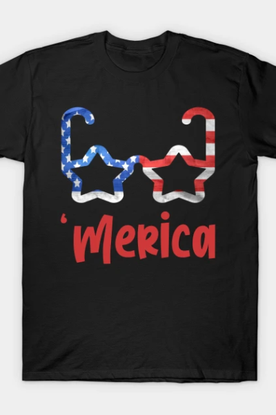 USA , Merica, America Flag T-Shirt