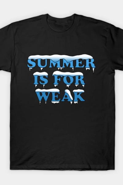 Snow Winter Lover Summer Hater T-Shirt