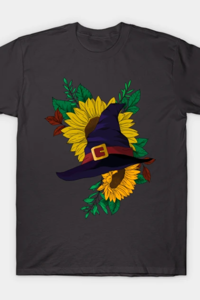 Fall witch design T-Shirt