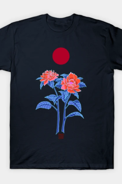 Flower Sunset V5 T-Shirt