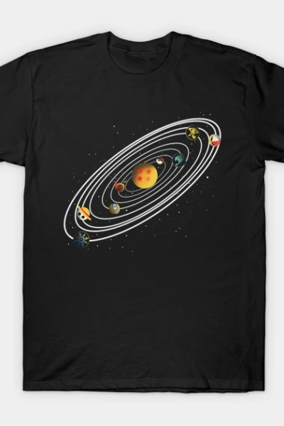 Anime solar system T-Shirt