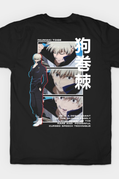 Anime Toge Inumaki T-Shirt