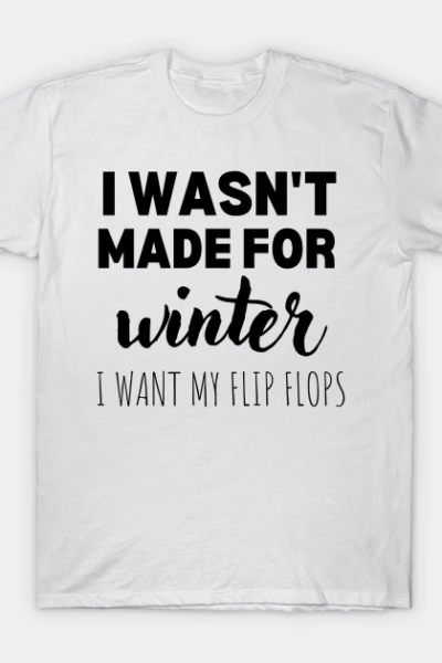 I hate winter T-Shirt