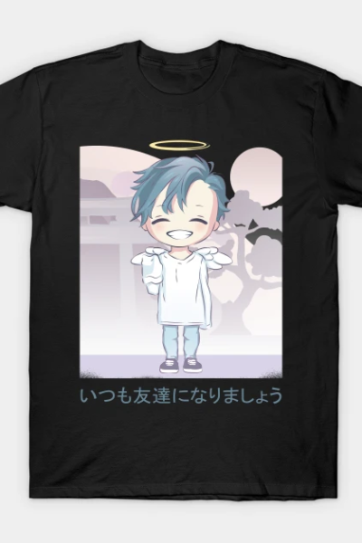 Kawaii Angel Anime Character T-Shirt