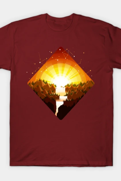 Autumn Waterfall T-Shirt