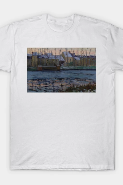 Moret, Winter by Maurice Cullen T-Shirt