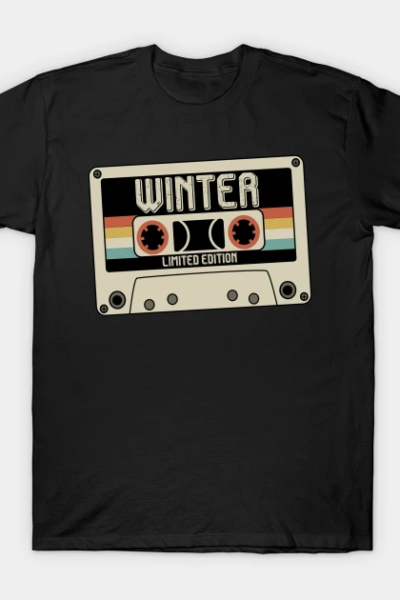 Winter – Limited Edition – Vintage Style T-Shirt