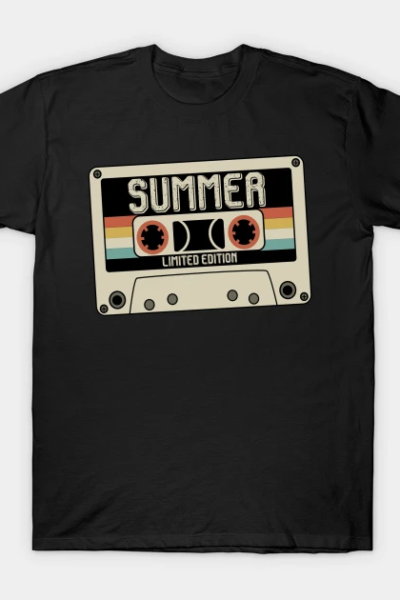 Summer – Limited Edition – Vintage Style T-Shirt