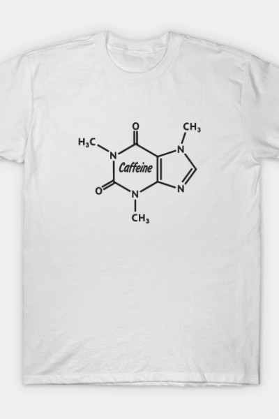 Coffee A Molecule Chemistry Periodic Table T-Shirt