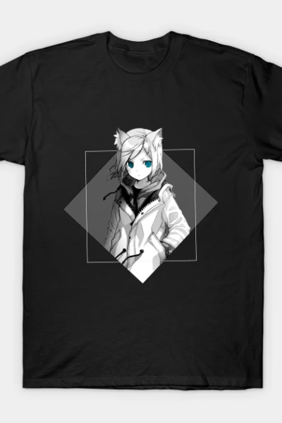 Anime/Manga girl with blue eyes T-Shirt
