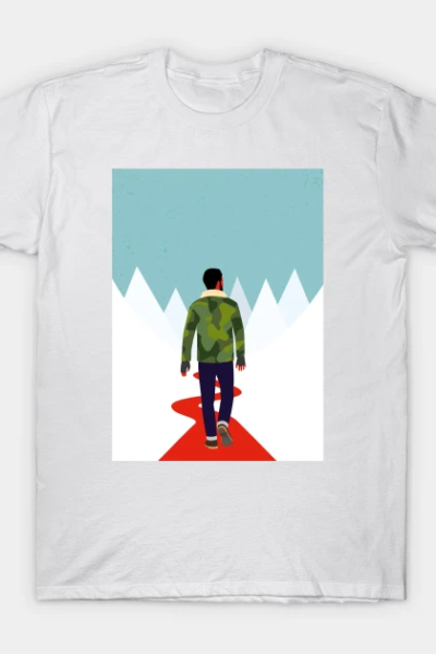 Winter Walk Poster T-Shirt