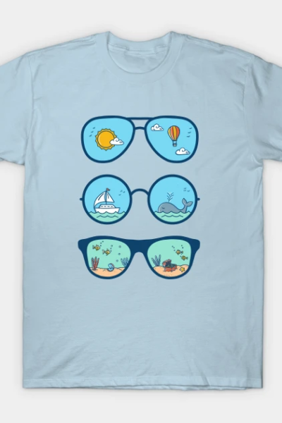 Sunglasses Lanscape T-Shirt