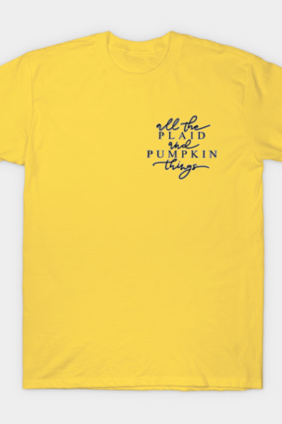 Plaid Pumpkin T-Shirt
