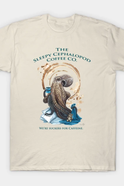 The Sleepy Cephalopod T-Shirt