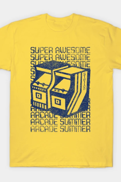SUPER AWESOME ARCADE SUMMER T-Shirt