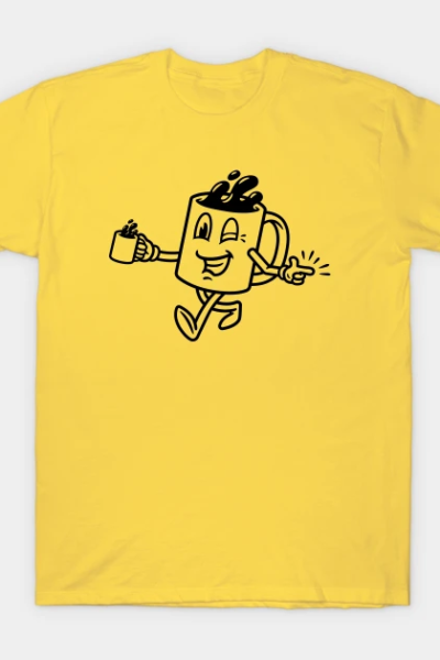 Coffee & Finger Guns T-Shirt