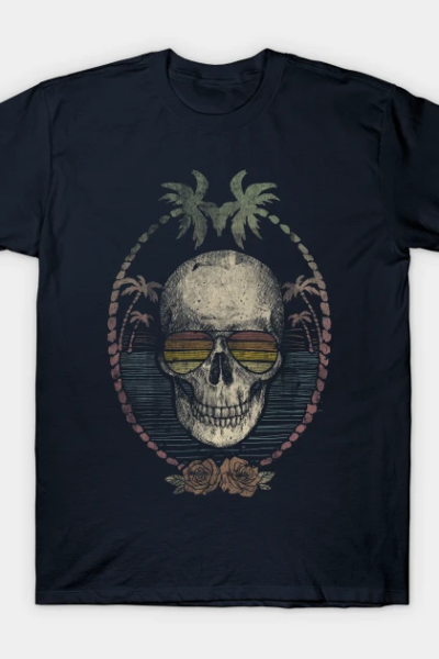 Palm Skull T-Shirt
