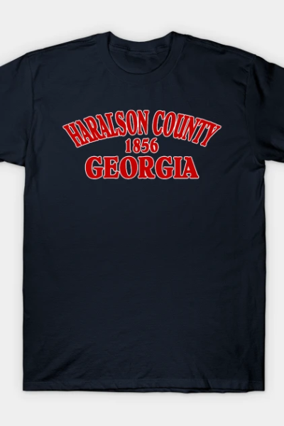 Haralson County 1856 (Red letter) T-Shirt