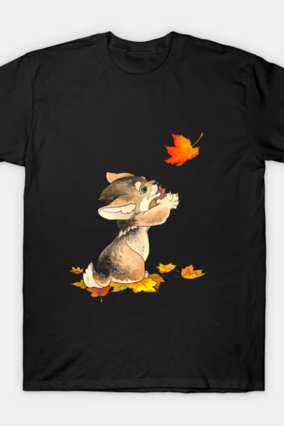 Fall Werewolf Puppy T-Shirt