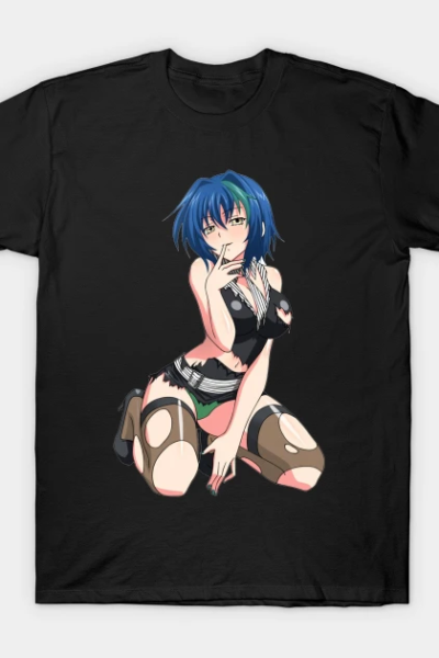 Anime girl blue hair T-Shirt