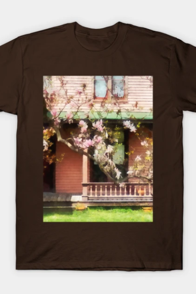Spring – Magnolias by Back Porch T-Shirt